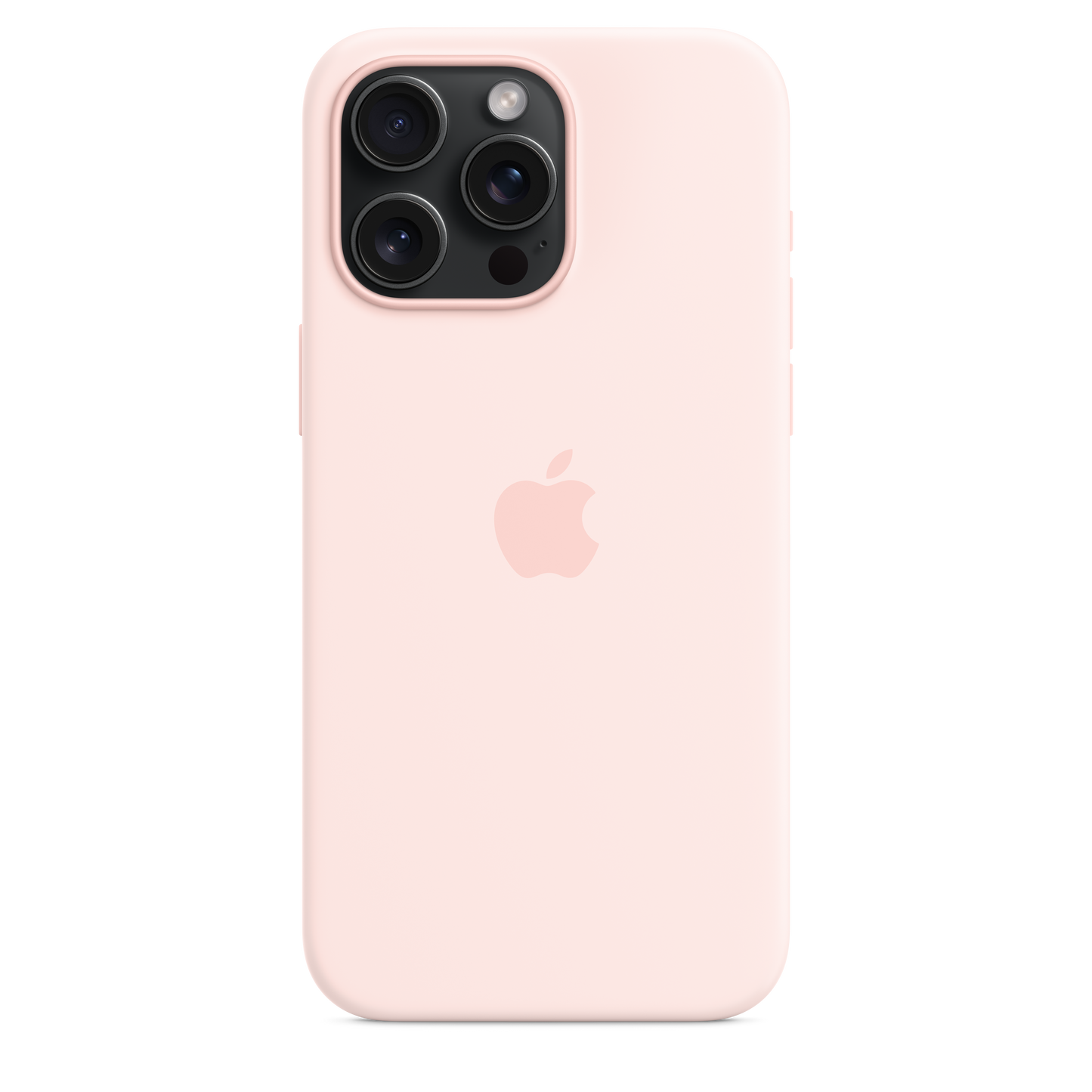 iPhone 15 Pro Max Silicone Case with MagSafe - Light Pink