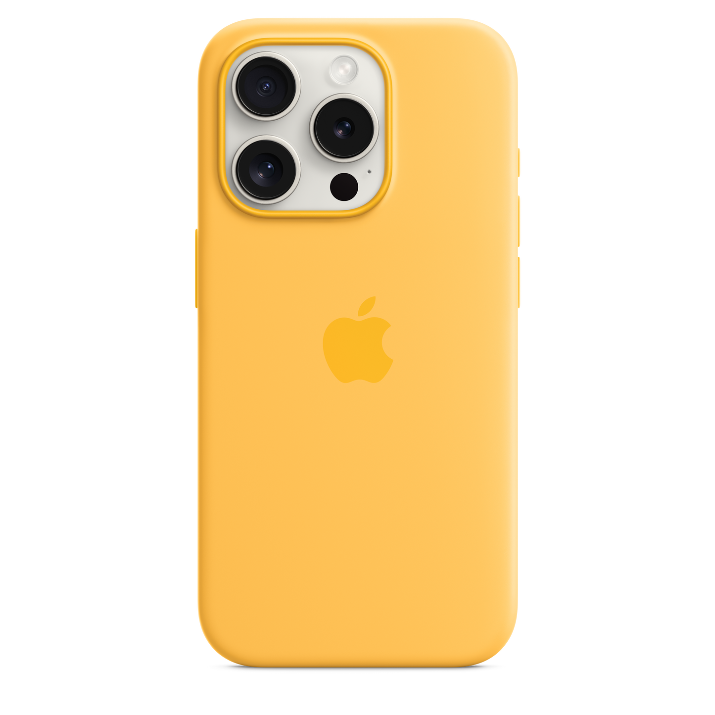 iPhone 15 Pro Silicone Case with MagSafe - Sunshine