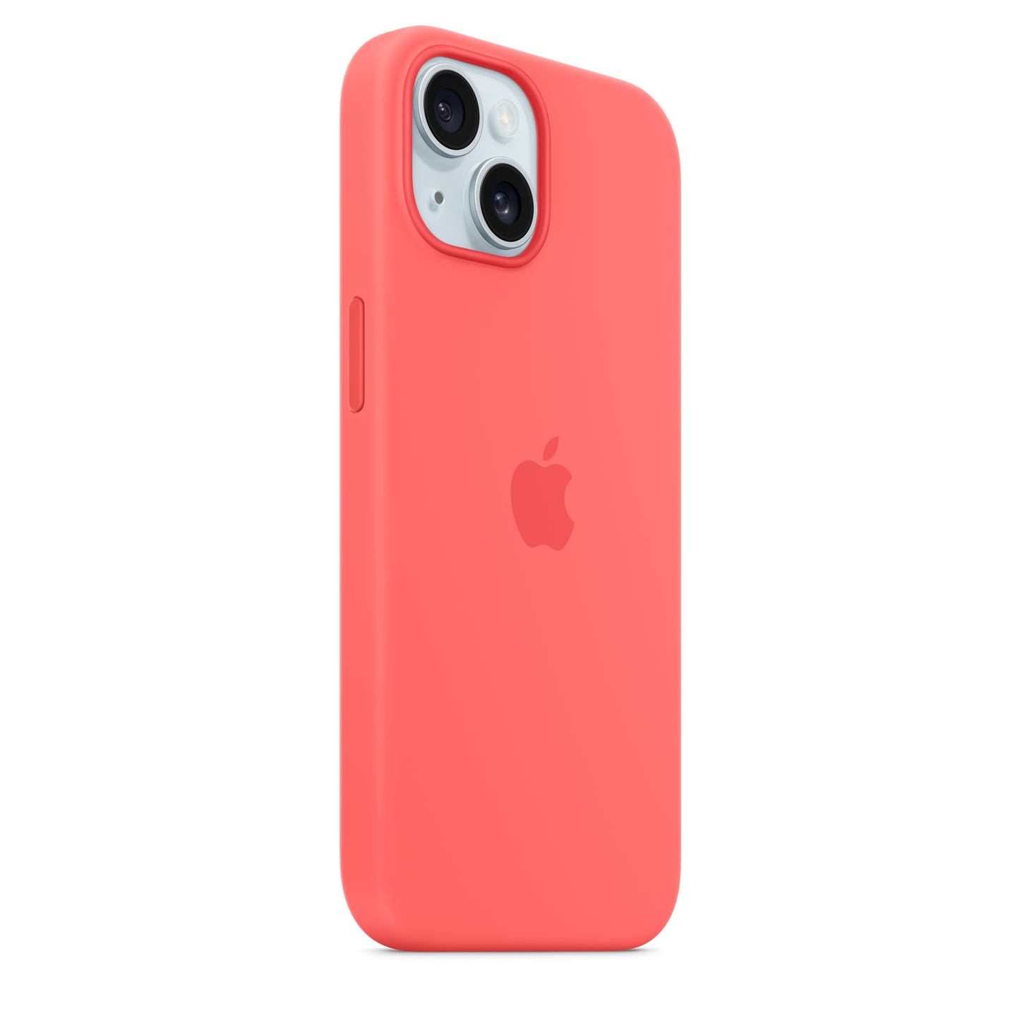 حافظة iPhone 15 من السيليكون مع MagSafe - لون Guava