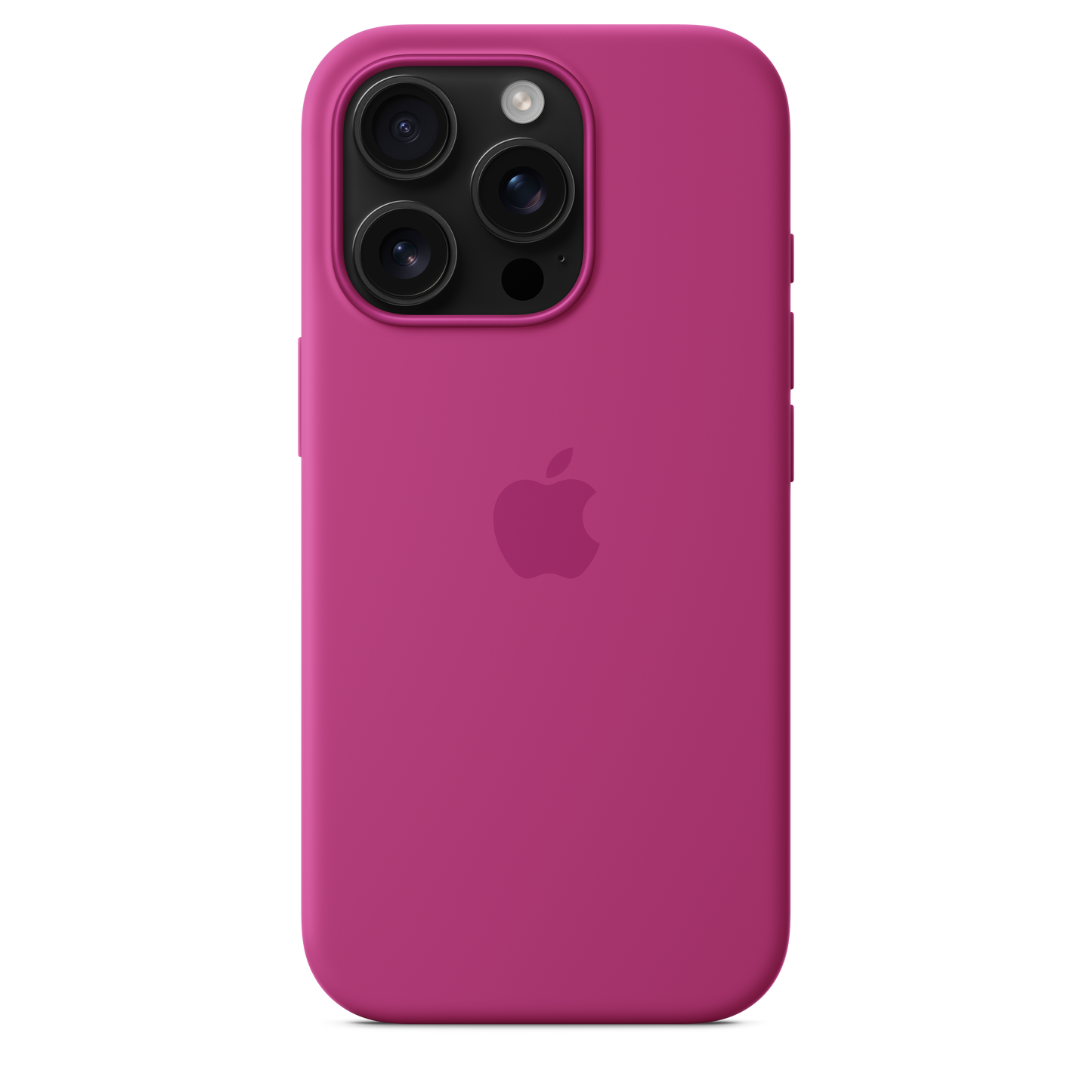 iPhone 16 Pro Silicone Case with MagSafe - Fuchsia