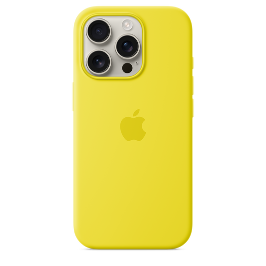 iPhone 16 Pro Silicone Case with MagSafe - Star Fruit