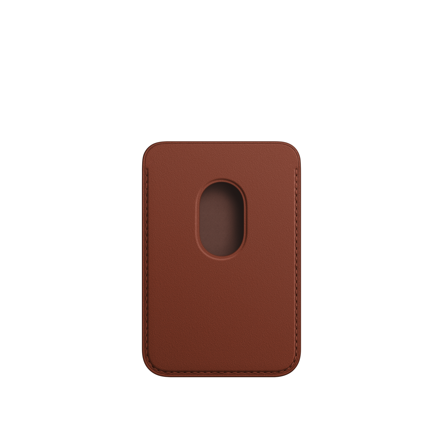 محفظة iPhone جلدية بتقنية ‏MagSafe‏ برتقالي
