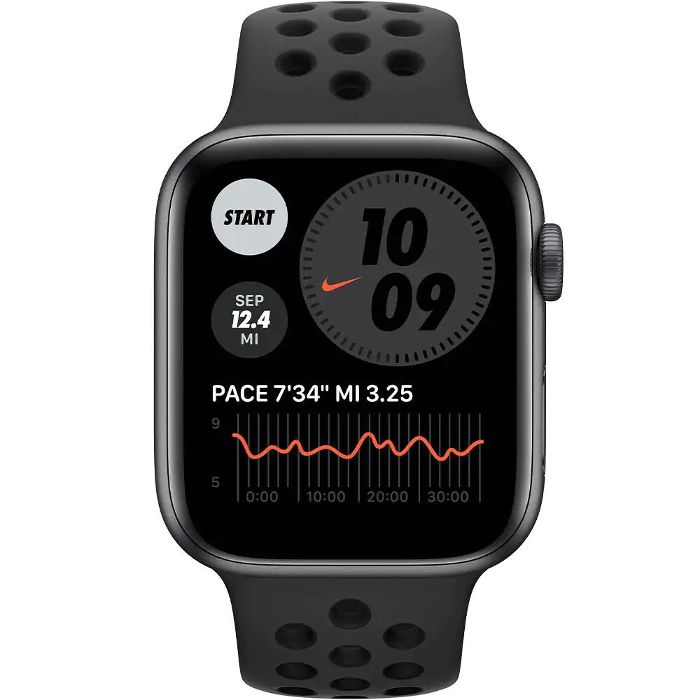Apple Watch Nike+ Series 6 Cellular 44mm Space Grey Aluminium Case with Anthracite/Black Nike Sport Band