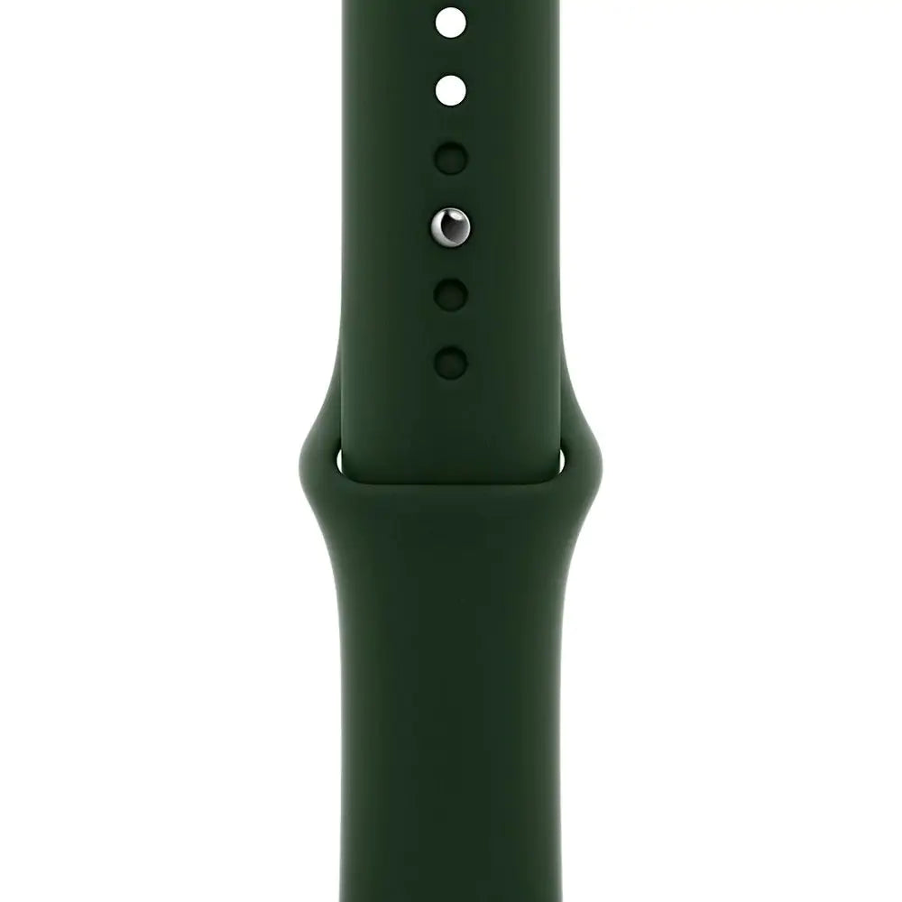 Apple Watch Series 6 Cellular 44mm Gold Stainless Steel Case with Cyprus Green Sport Band