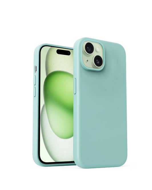 AUKEY Magnetic Hrd-Shell Phone Case Midnight iPhone 15 Plus Green